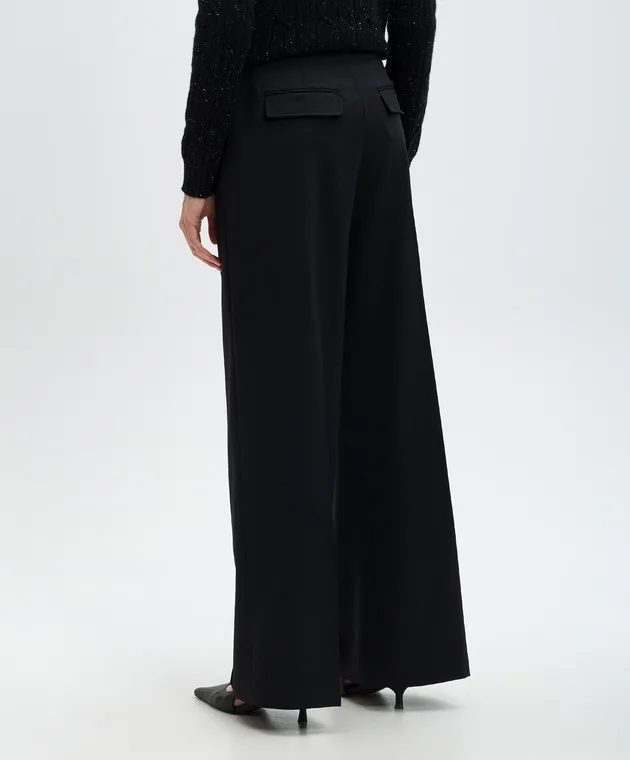 Peserico Black pants with wool