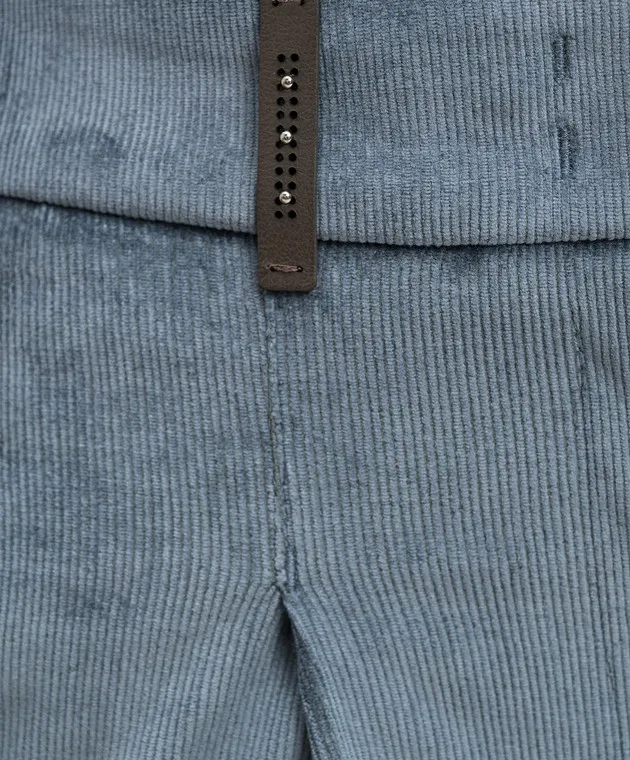 Peserico Blue corduroy pants