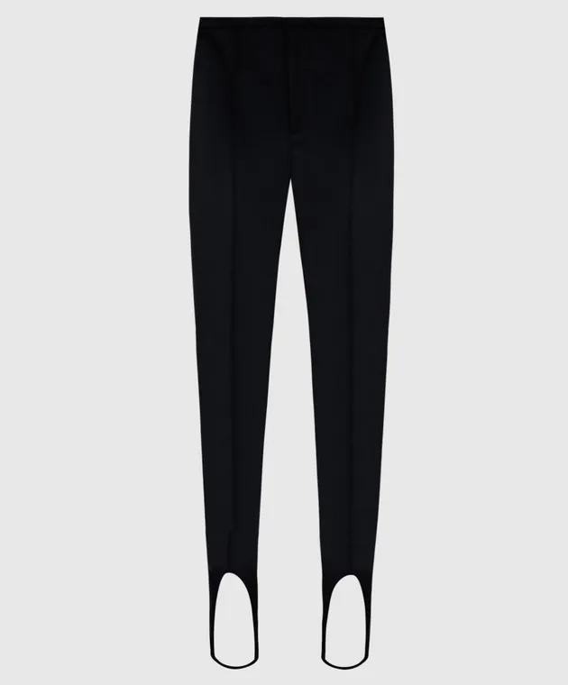 Philosophy di Lorenzo Serafini Black pants with jumps