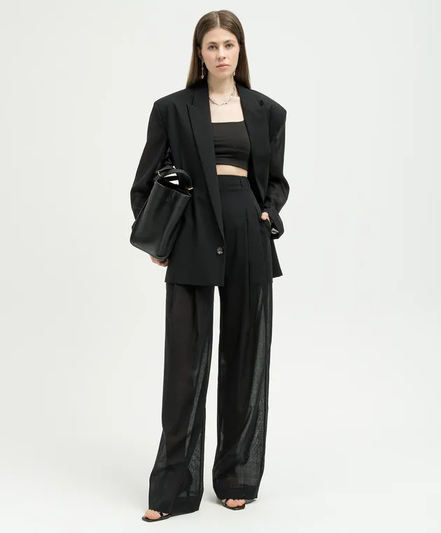 Philosophy di Lorenzo Serafini Black pants with wool