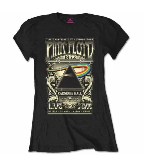 PINK FLOYD Carnegie Hall Poster Camiseta Licencia oficial Chica RockOff PFTEEP78LB