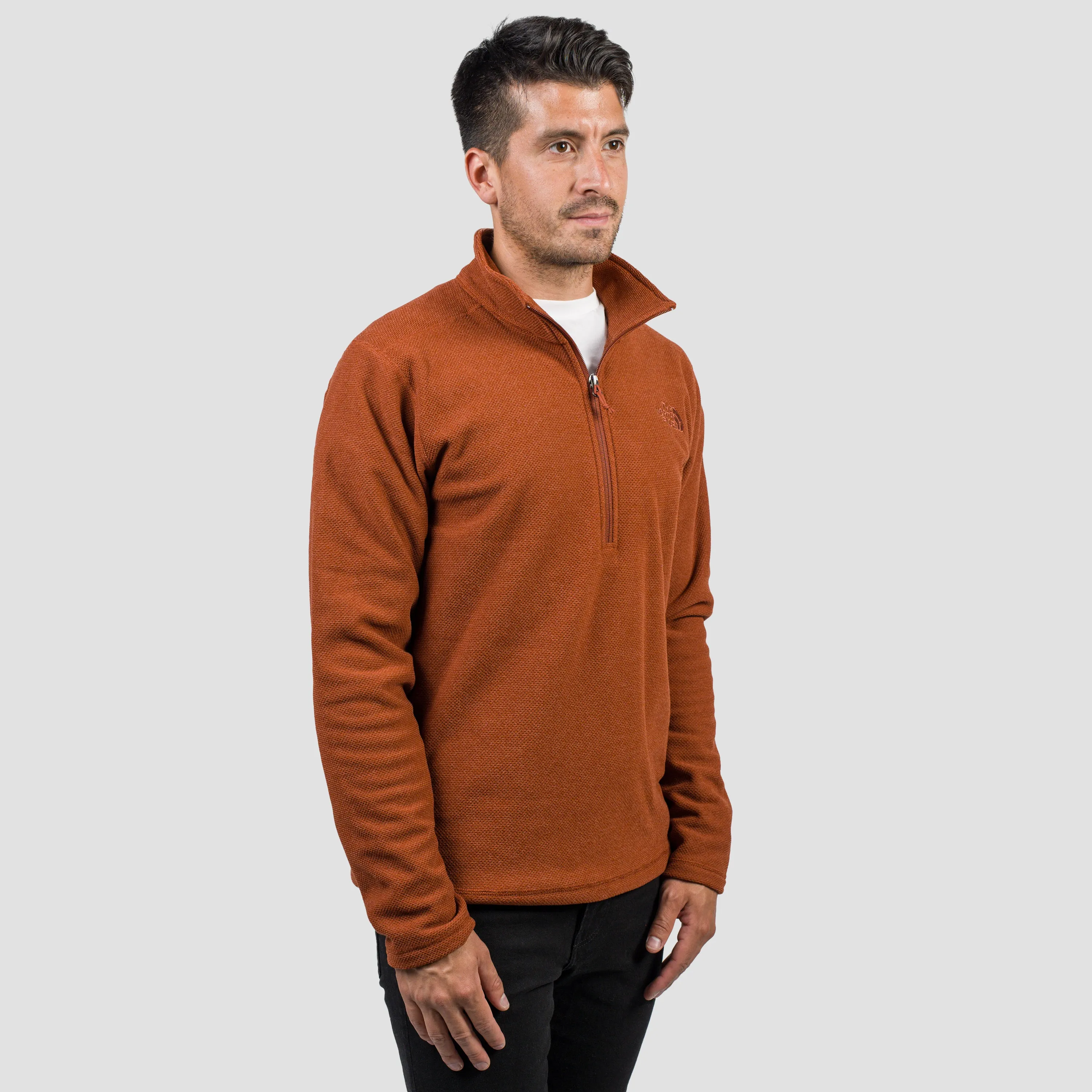 POLAR TEXTURED CAP ROCK 1/4 ZIP HOMBRE