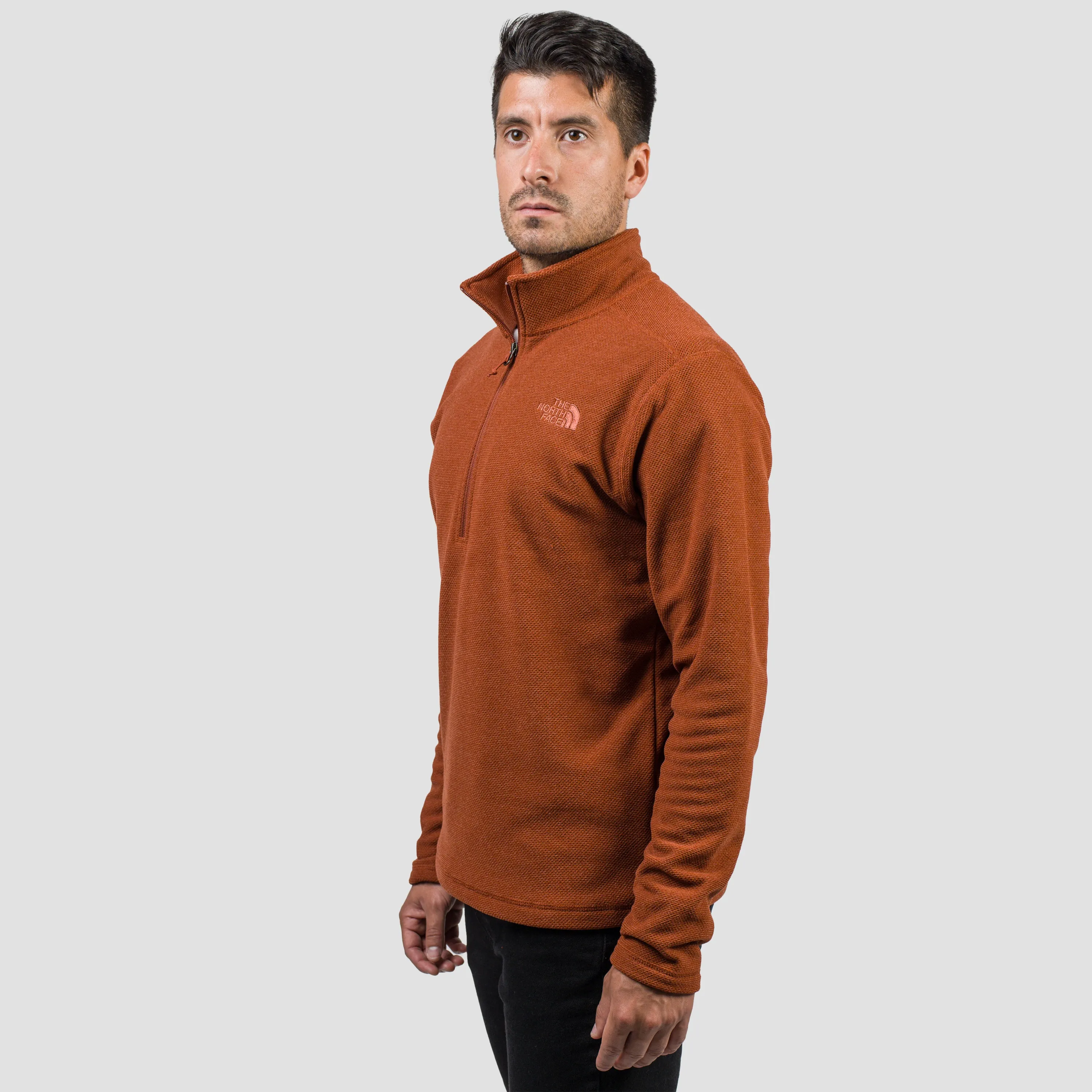 POLAR TEXTURED CAP ROCK 1/4 ZIP HOMBRE