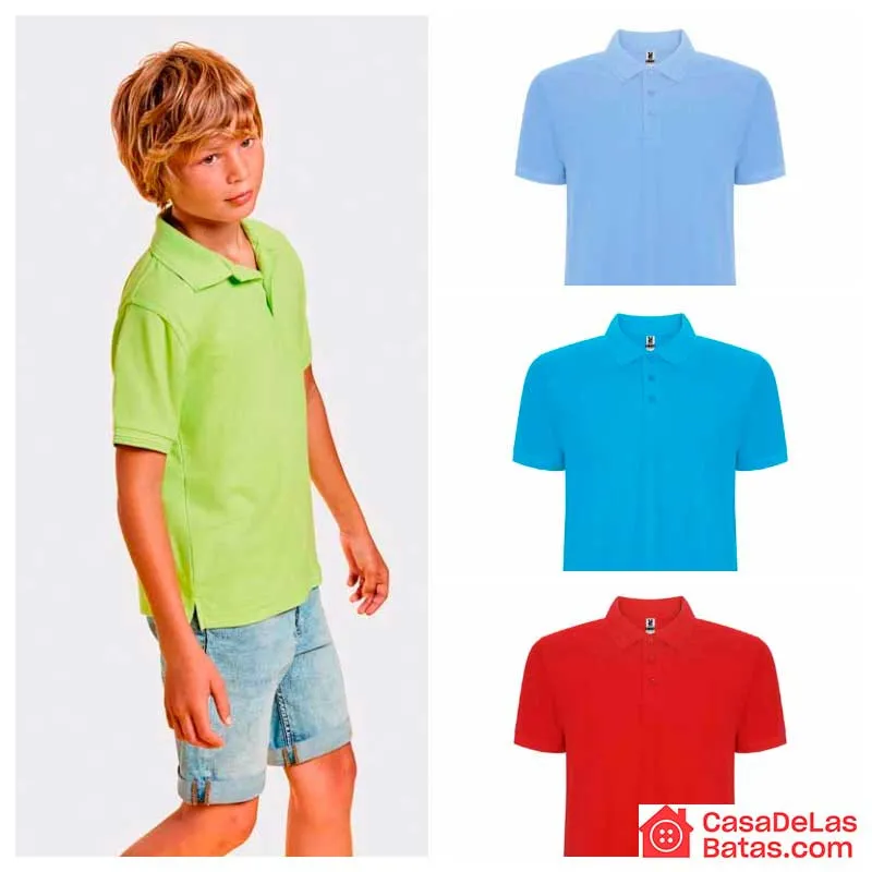 Polo infantil unisex Pegaso Premium- Roly