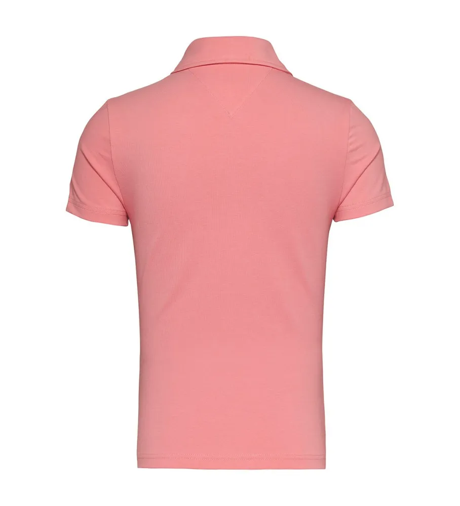 Polo Slim Essential rosa