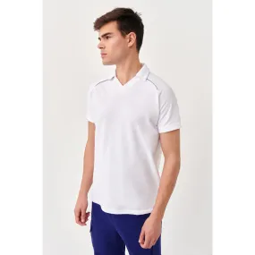 Polo unisex con cuello pico sin botones - Monza