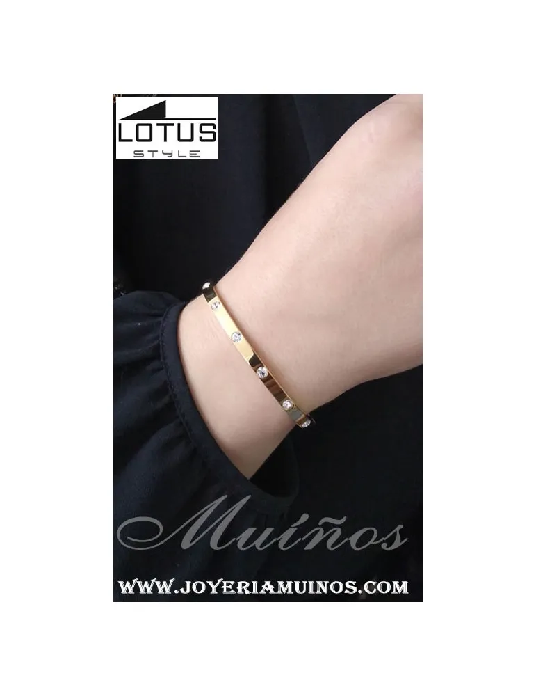 Pulsera Lotus Style Rígida