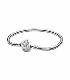 Pulsera pandora corona chispeante plateada - 599046C01