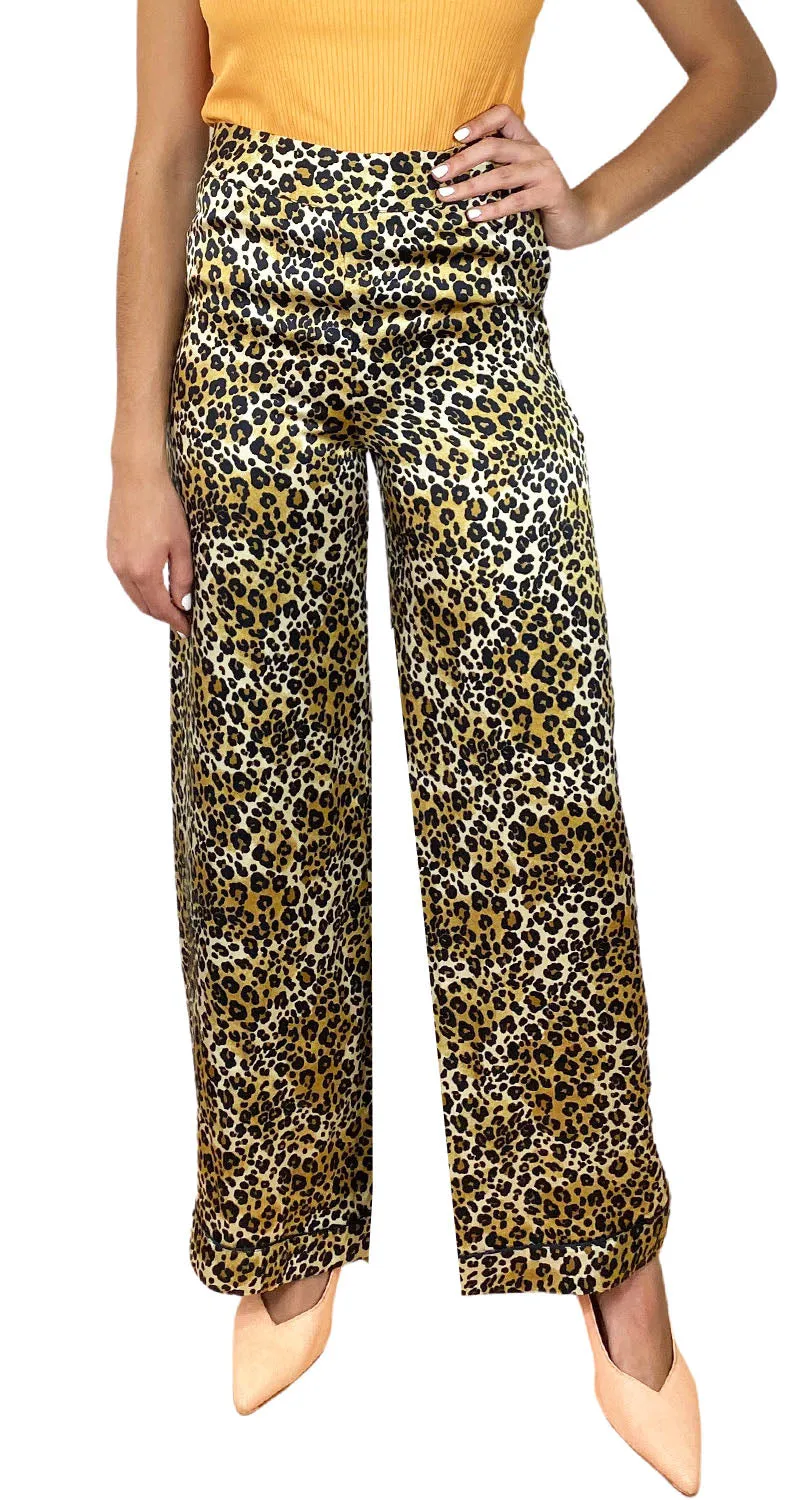 QÜINA Pantalón Animal Print