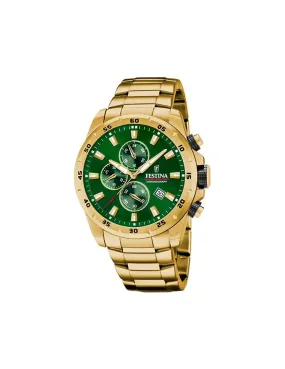 Reloj Festina hombre Chrono Sport F20541-3 Dorado