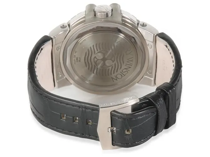 Reloj para hombre Harry Winston Project Z2 Ocean Diver 410-MCA44WZ en oro blanco de 18 quilates Plata Metálico 