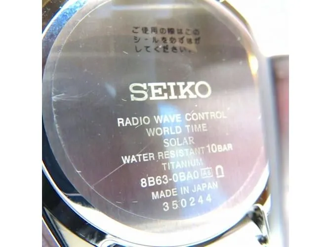 Reloj Solar de Radio Seiko Astron SBXY015 para Hombres 