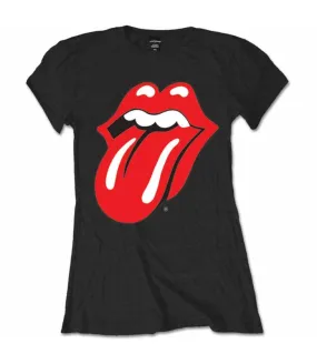 ROLLING STONES Classic Tongue Camiseta Licencia oficial Chica RockOff RSTEEP03LB