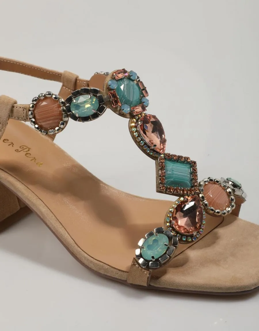  sandalias ALMA EN PENA 306 en Bege 82399