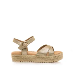 Sandalias Casual de Mujer MTNG AMELIE Oro 56873