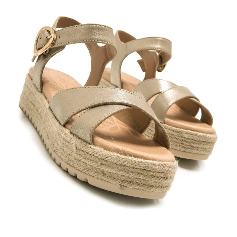 Sandalias Casual de Mujer MTNG AMELIE Oro 56873