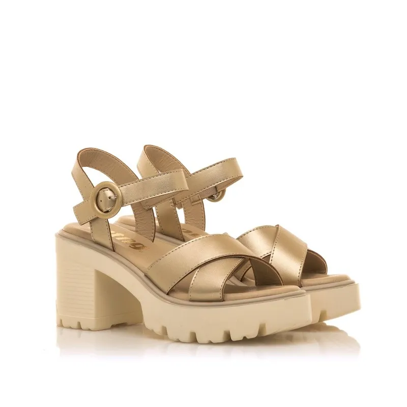 Sandalias Casual de Mujer MTNG EMELINE Oro 56939