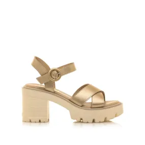 Sandalias Casual de Mujer MTNG EMELINE Oro 56939