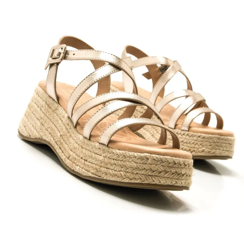 Sandalias Casual de Mujer MTNG GIORGIA Oro 56955