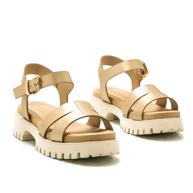 Sandalias Casual de Mujer MTNG LENOX Oro 56995