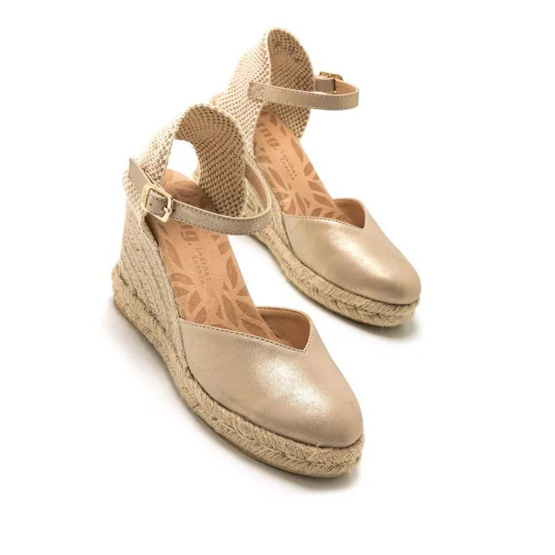 Sandalias Casual de Mujer MTNG LOUISA Oro 56580