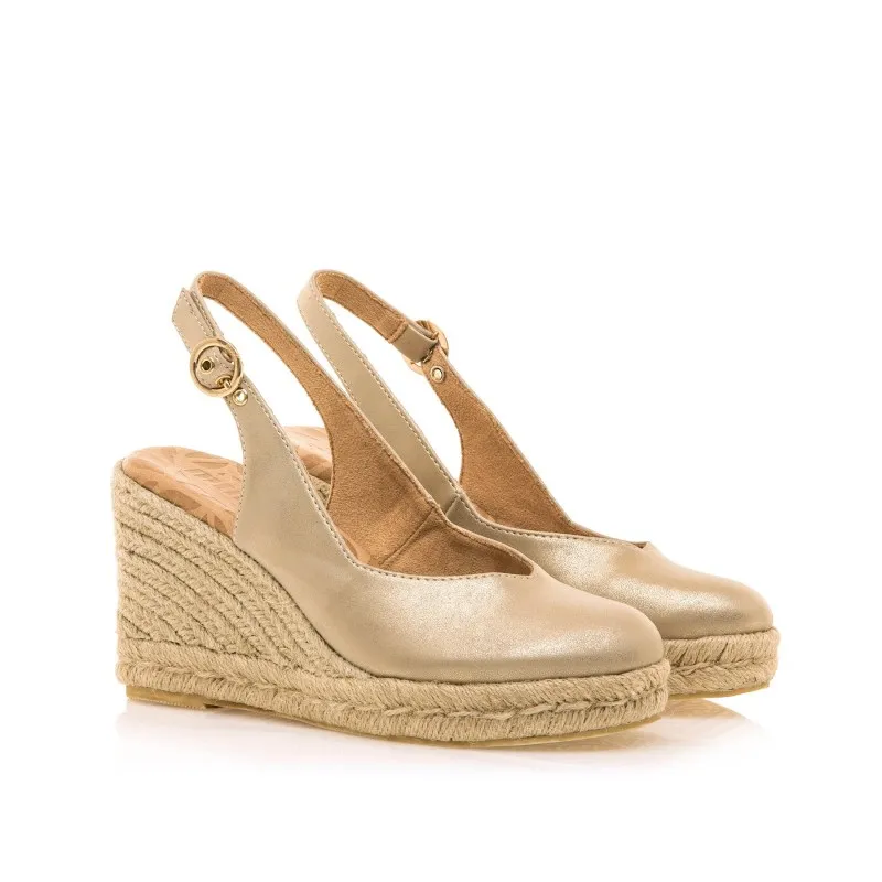 Sandalias Casual de Mujer MTNG LOUISA Oro 57015