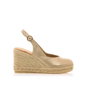 Sandalias Casual de Mujer MTNG LOUISA Oro 57015