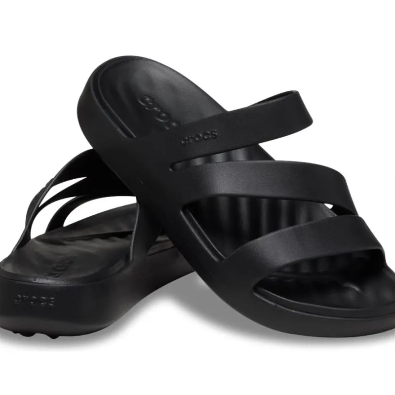 Sandalias Crocs Women's Getaway Strappy (Negro)