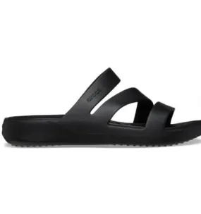 Sandalias Crocs Women's Getaway Strappy (Negro)