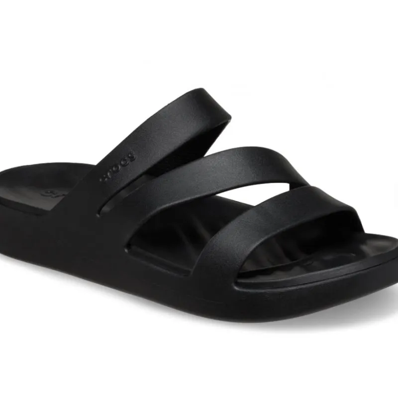 Sandalias Crocs Women's Getaway Strappy (Negro)