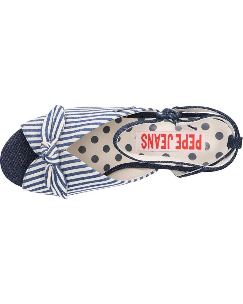 Sandalias de Mujer PEPE JEANS PLS90390 YOGI BOW 000 DENIM