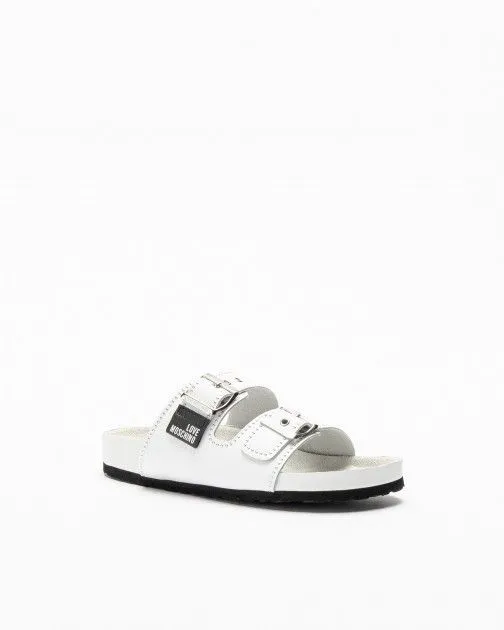 Sandalias Love Moschino JA28253G0I Blanco