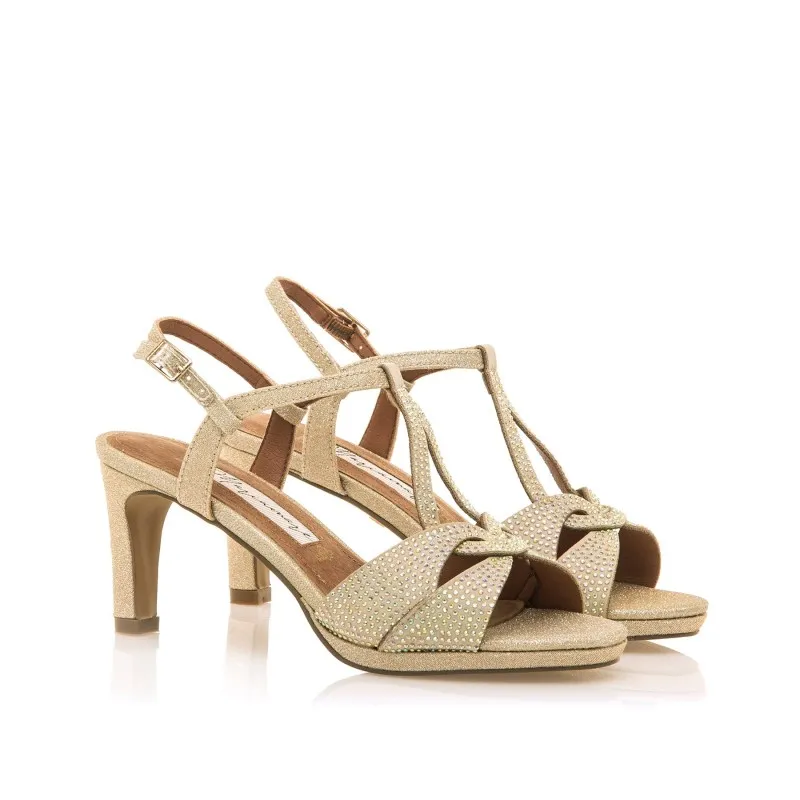 Sandalias Vestir de Mujer MARIAMARE 68432 Oro 57150