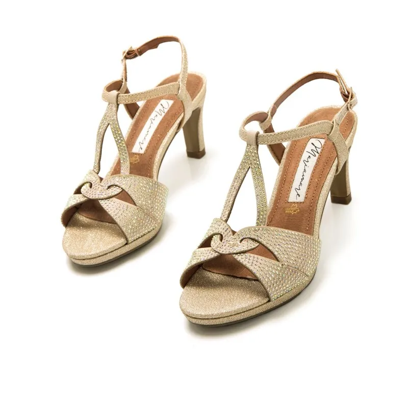 Sandalias Vestir de Mujer MARIAMARE 68432 Oro 57150