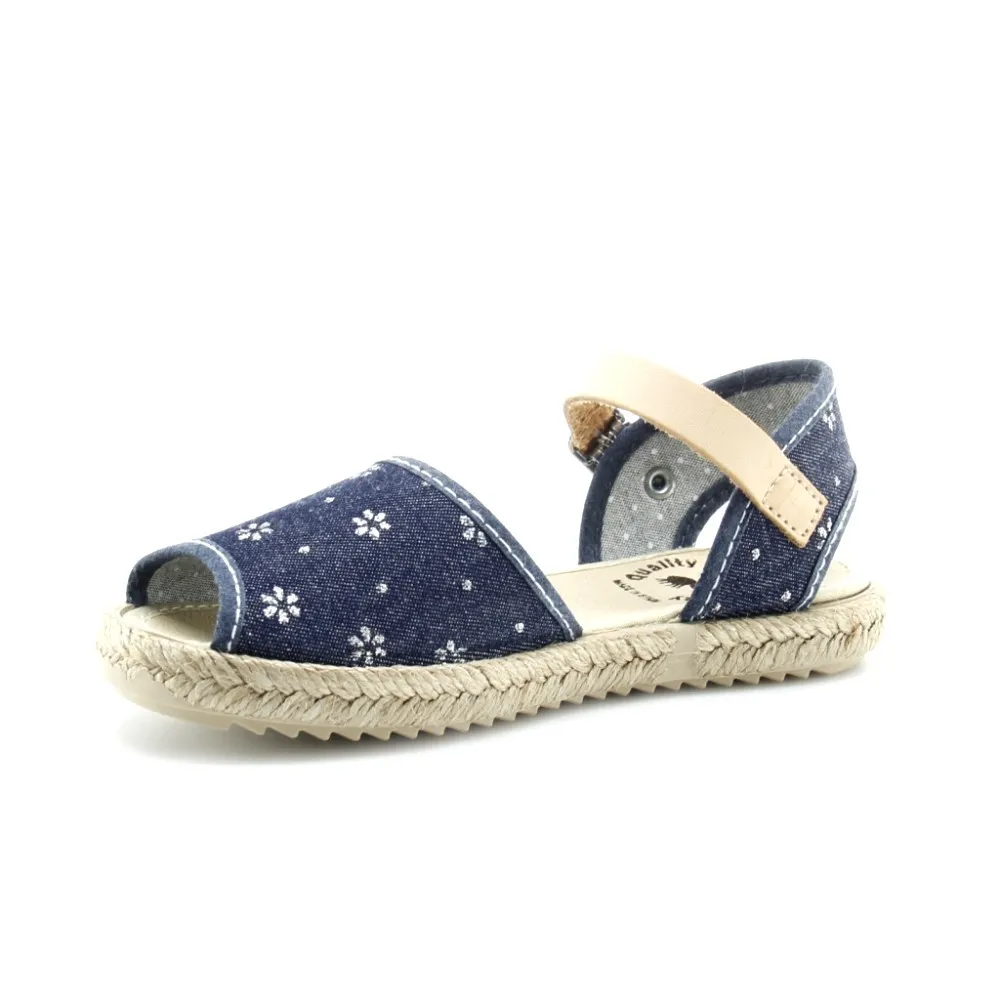 Sandalias Vulladi 7355-646 Jeans Flores