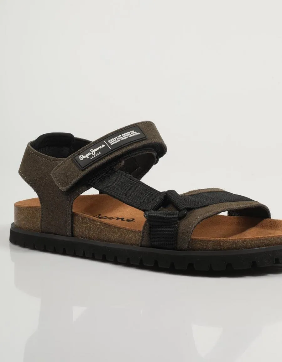  sandals PEPE JEANS Urban en Khaki 81649