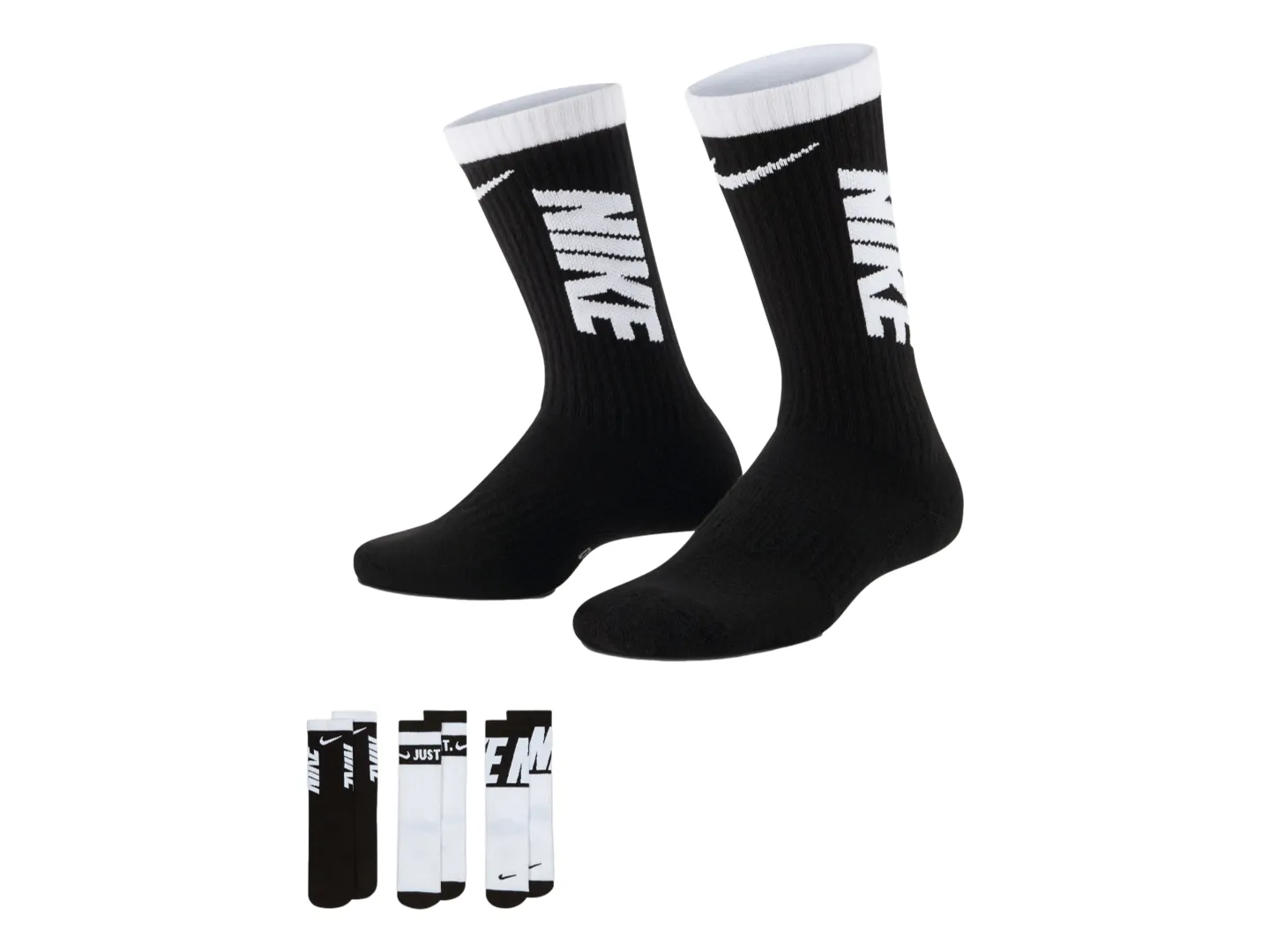 Set Calcetas Nike Everyday 3 Pares