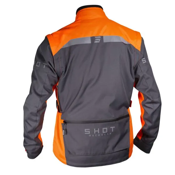 SHOT Racetech Grey Orange 