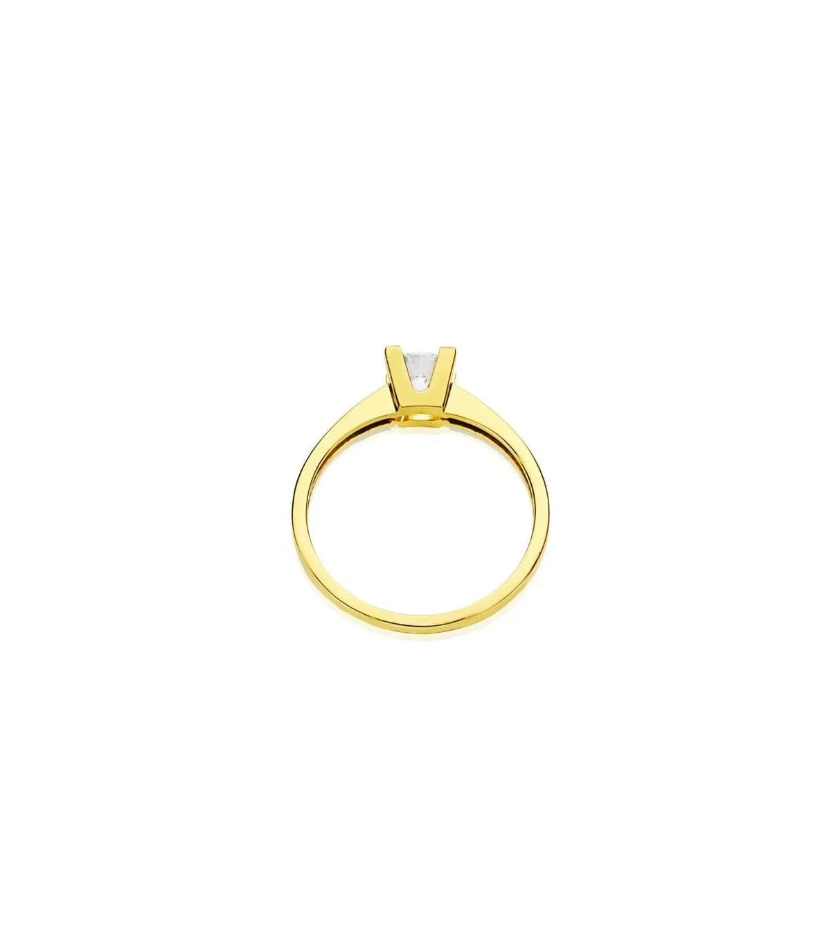 Solitaire  Georgina Or Jaune 18K