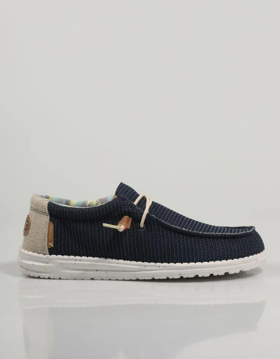  sports shoes DUDE Wally en Navy Blue 82113