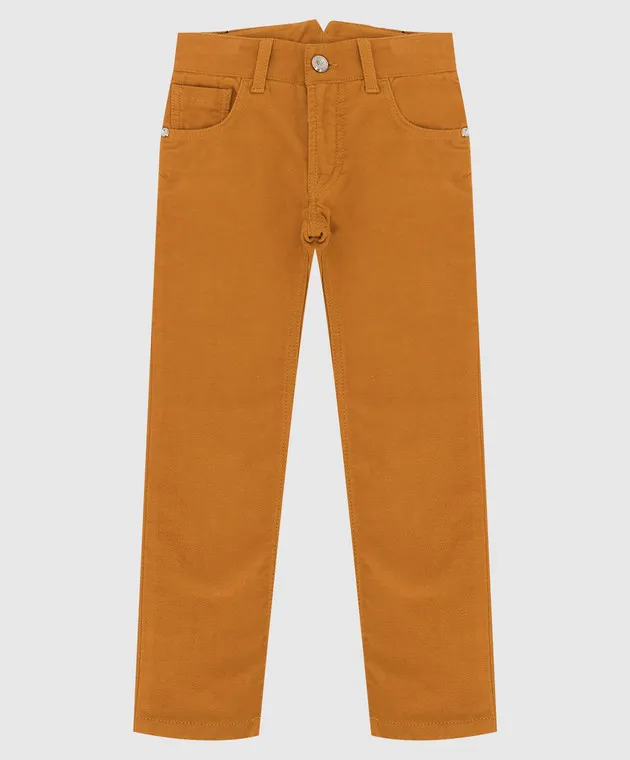 Stefano Ricci Children's mustard pants