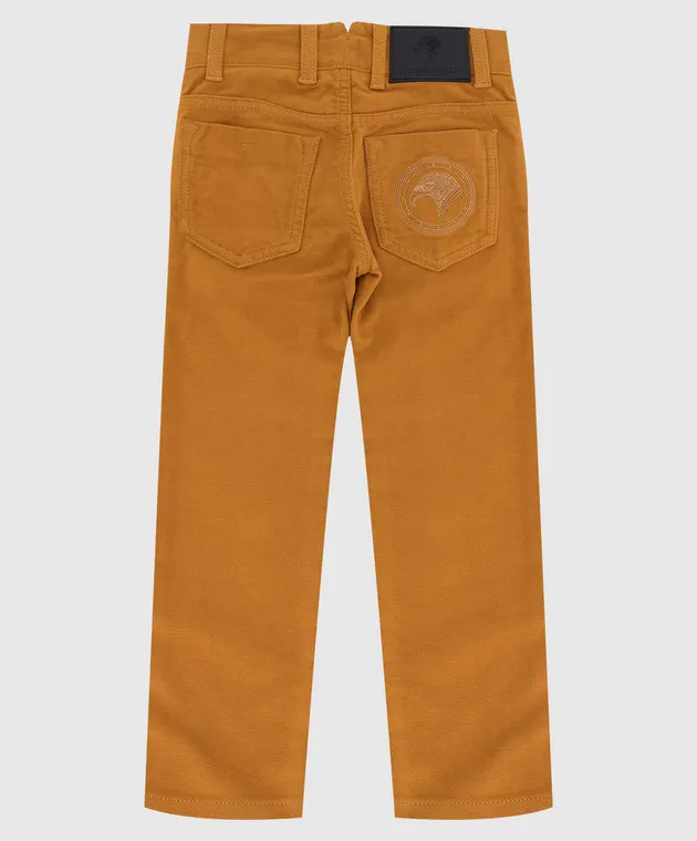 Stefano Ricci Children's mustard pants