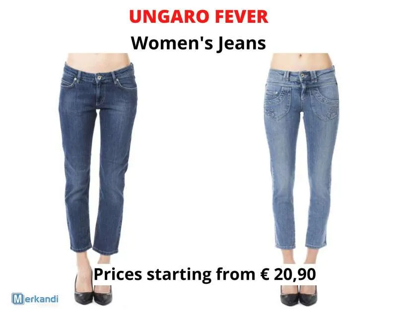 STOCK JEANS MUJER UNGARO FEVER