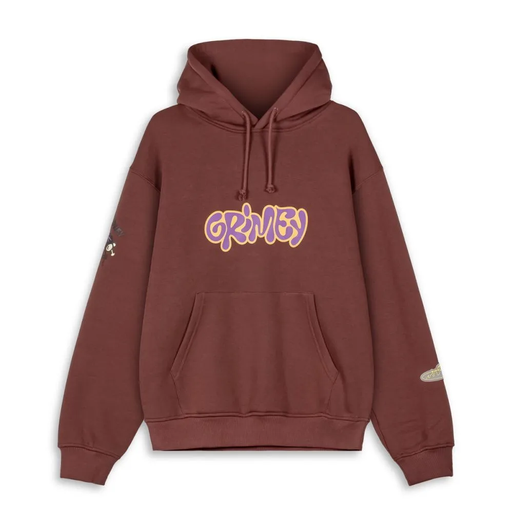 SUDADERA GRIMEY BLOODSUCKER VINTAGE  BROWN | SS24