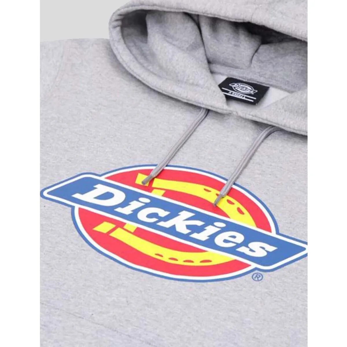 SUDADERA  ICON LOGO HOODIE GREY MELANGE