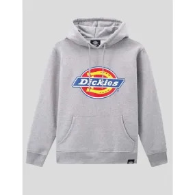 SUDADERA  ICON LOGO HOODIE GREY MELANGE