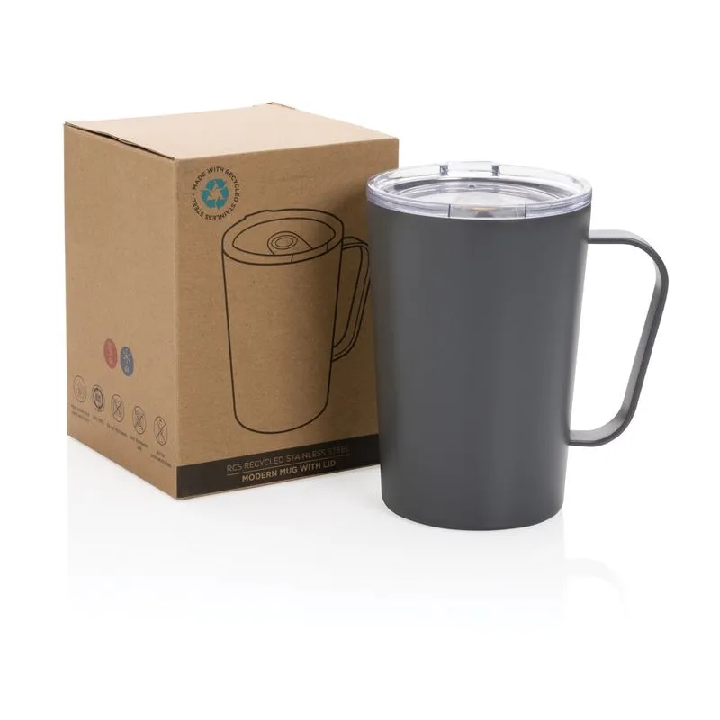 Taza al vacío RCS de acero inoxidable reciclado con asa