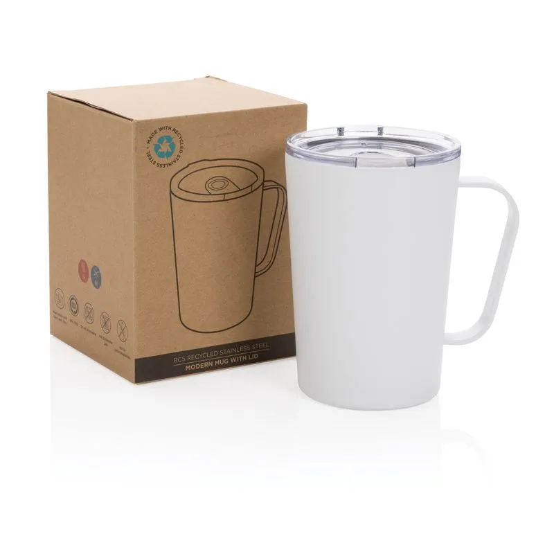 Taza al vacío RCS de acero inoxidable reciclado con asa