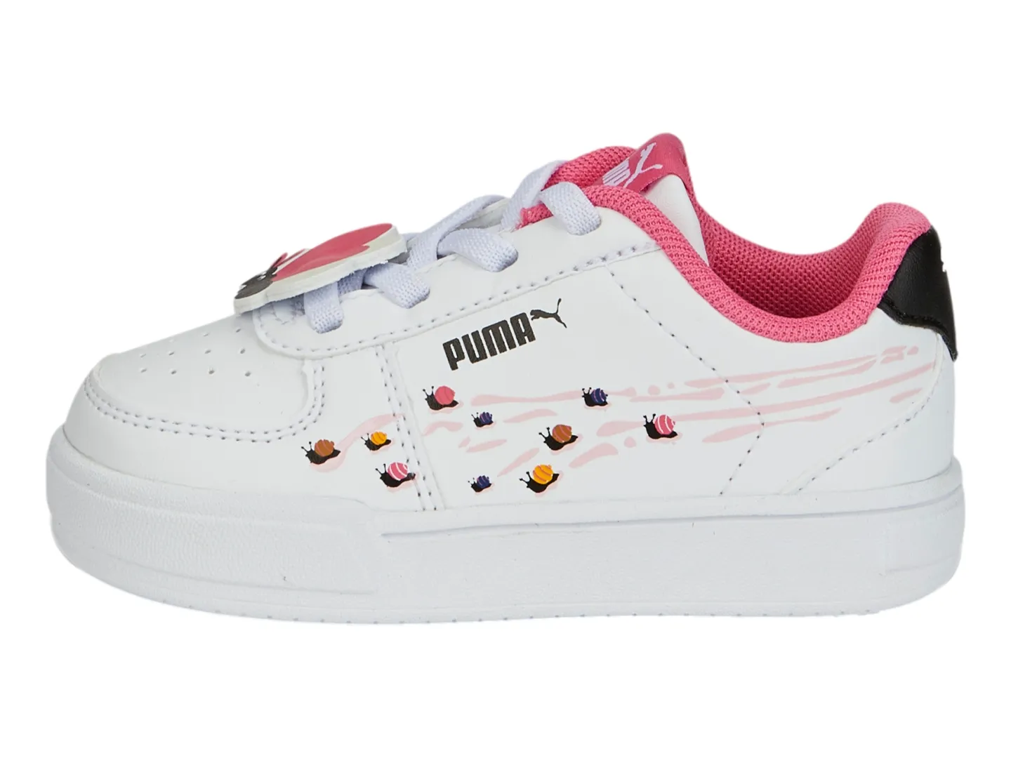 Tenis Puma Caven Small World Blanco Para Niña