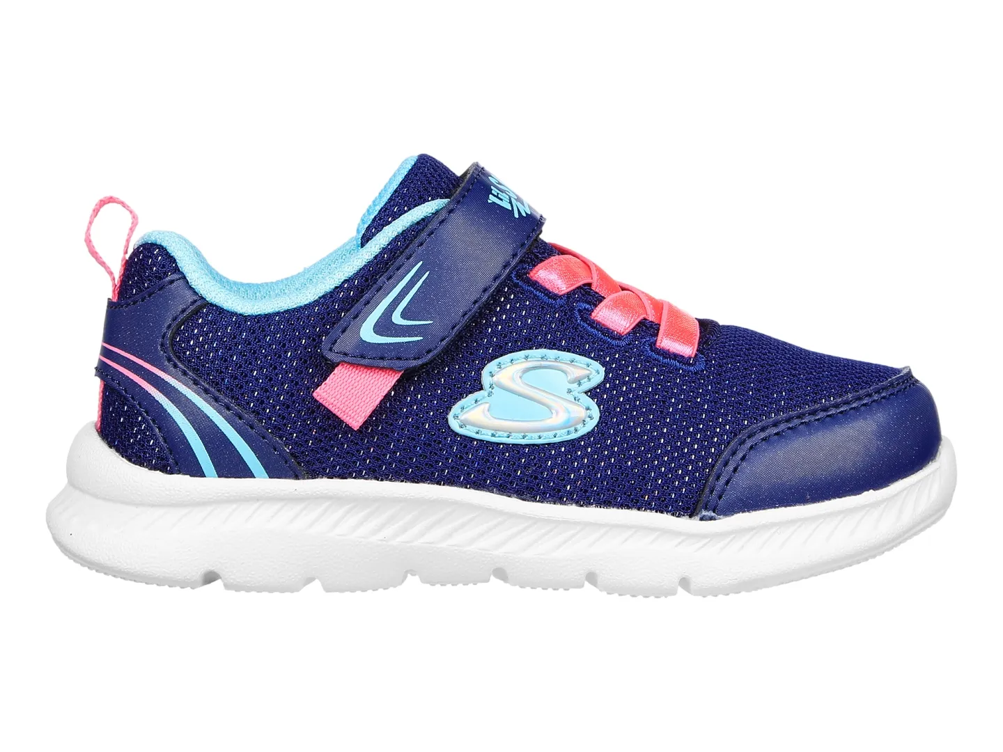 Tenis Skechers Comfy Flex Azul Para Niña